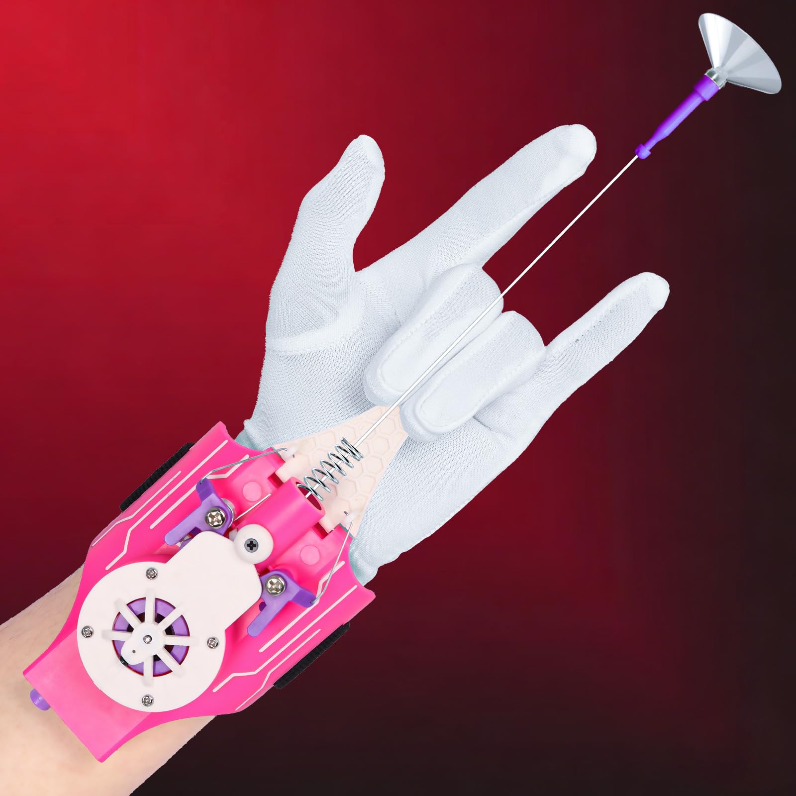Spider Web Shooter, Real Web Slinger that Actually Shoots for Kids, Cool Toy Things for Superhero Fans
