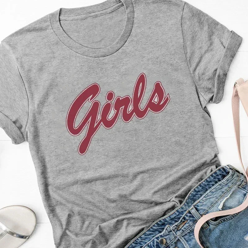 Rachel Green "Girls 🏈 Football" Retro T-Shirt