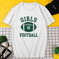 Rachel Green "Girls 🏈 Football" Retro T-Shirt