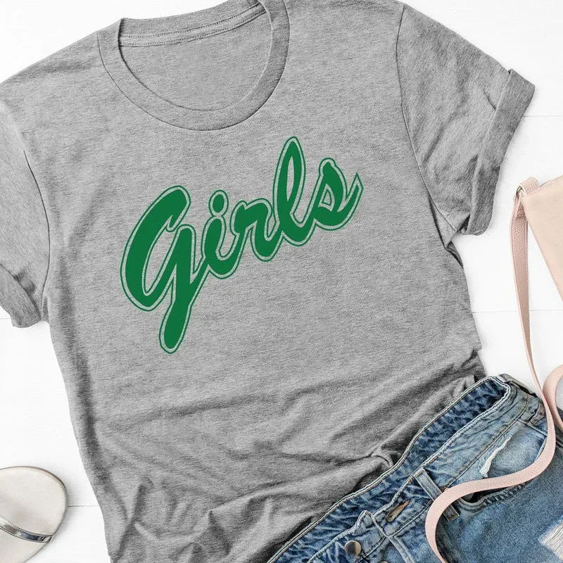 Rachel Green "Girls 🏈 Football" Retro T-Shirt